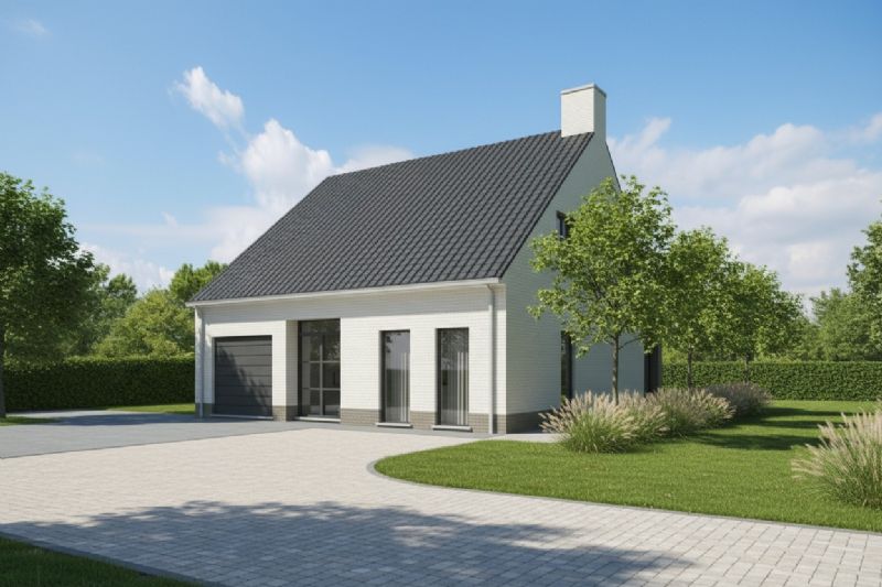 Nieuw te bouwen alleenstaande woning te Gistel. Nieuw te bouwen alleenstaande woning te Gistel.